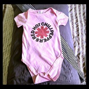 red hot chili peppers onesie